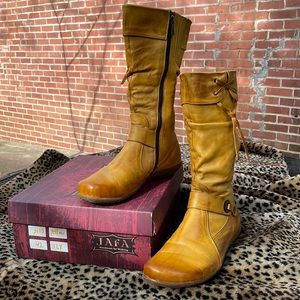 JAFA Handmade, Fine Leather Boots 👢!!❣️Worn 3 times, Super Condition, Size 11